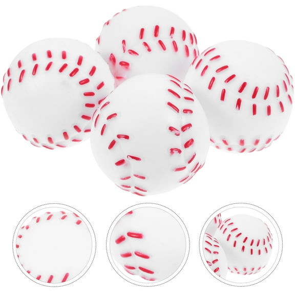 LOLIPPYY 4-Pack Puppy Chew Toys Set, Rubber Dog Toys for Indoor Play and Teething Puppies