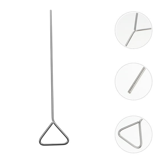 LOLIPPYY 4Pcs Reusable Cell Spreader Stainless Steel for Laboratory Work