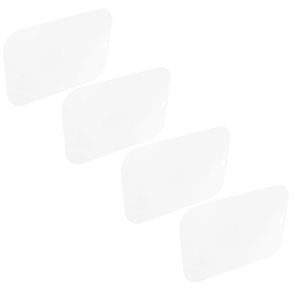 LOLIPPYY 4Pcs Reusable Tall Boot Shape Support Inserts White Boot Form Protectors for Storage