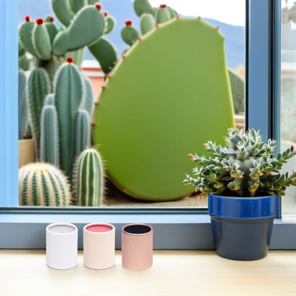 LOLIPPYY 4Pcs Round Bouquet Paper Boxes Assorted Color Small Flower Storage Cylinder for Floral Arrangements