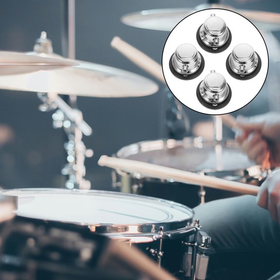 LOLIPPYY Set of 4 Drum Lugs Replacement for Standard Drum Kit Mounting with Precision Engineering