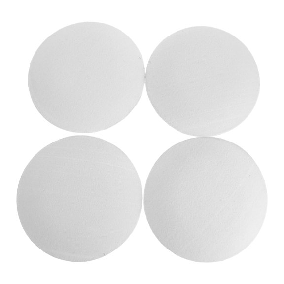 LOLIPPYY 4Pcs Sinamay Base for Wedding Hat Craft DIY with Stable Cloth Fascinator Platform
