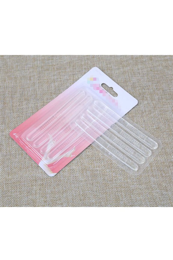 4Pcs Soft Thin Heel Stickers Adhesive Shoes Tape for Foot Massage and Relaxation