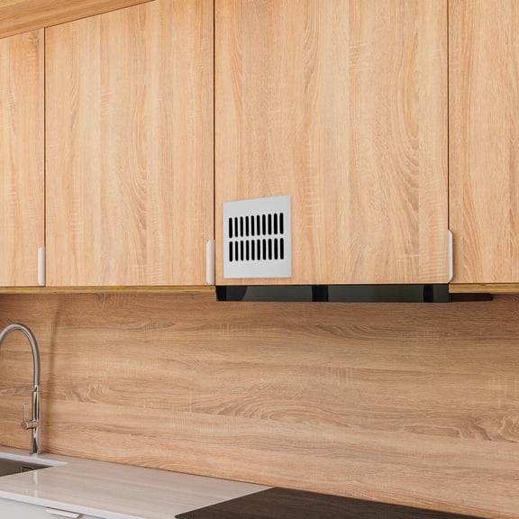 LOLIPPYY 4Pcs Square Aluminum Exhaust Cover for Closet Kitchen Bathroom with Efficient Airflow