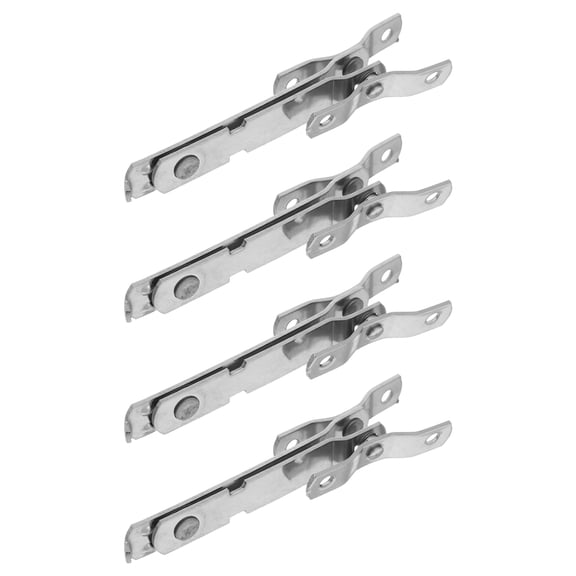 LOLIPPYY 4Pcs Stainless Steel Window Stopper and Catch Fittings for Enhanced Security and Wind Stability