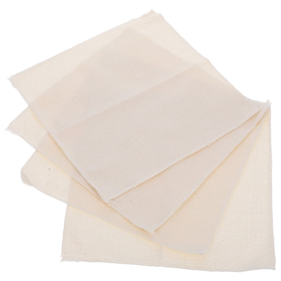 LOLIPPYY 4Pcs Stitch Cloth For Embroidery Projects Monks Cloth For Crafters