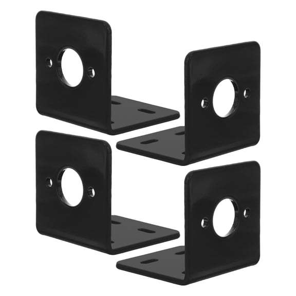 LOLIPPYY Set of 4 Heavy-Duty Motor Mount Brackets for Mechanical Workshop Use with Strong Load Bearing Capacity