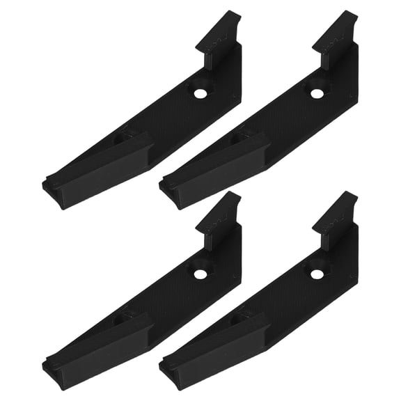 LOLIPPYY 4Pcs Tool Storage Organizer Wall Mounted Black Caliper Holder Hooks for Garage and Workshop Use