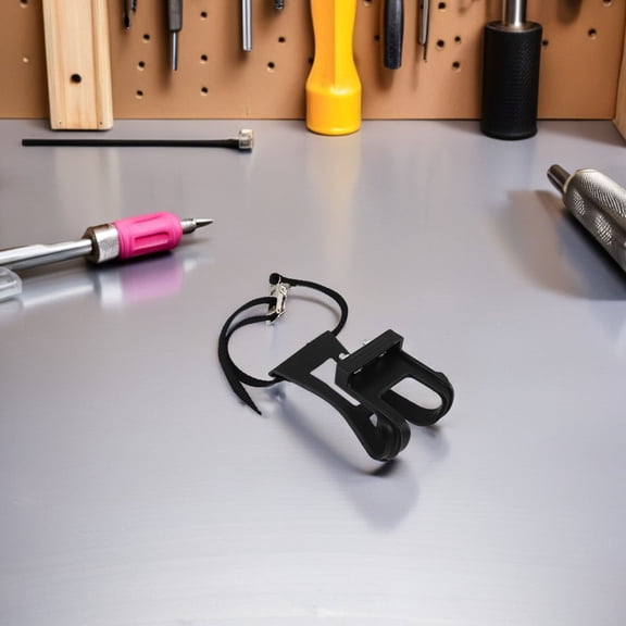 LOLIPPYY 4Pcs Universal Bike Pedal Straps with Durable Nylon Toe Clips for Indoor and Outdoor Riding