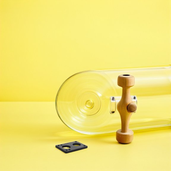 LOLIPPYY 4Pcs Universal Rubber Skateboard Shock Pads for Responsive Control and Noise Reduction