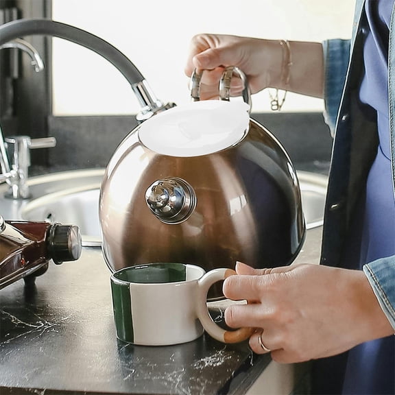 LOLIPPYY 4Pcs White Plastic Water Jug Covers Leakproof Splashproof Pitcher Lids Set