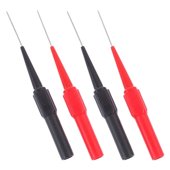 LOLIPPYY Stainless Steel Test Probes Kit Insulated Pins for Electronics and Automotive Testing