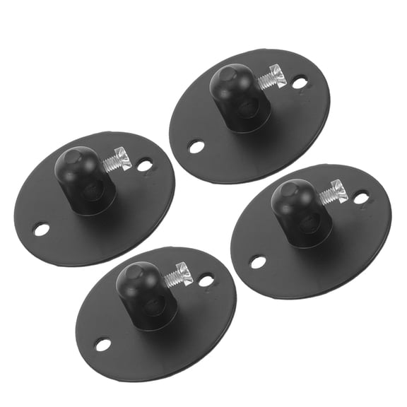 LOLIPPYY Versatile Black Ceiling Light Cover Plate - Minimalist Design 4Sets