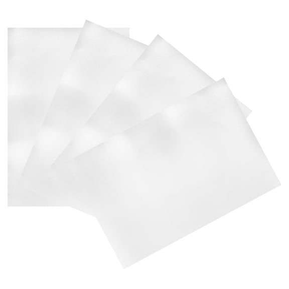 LOLIPPYY 4pcs A4 Aluminum Engraving Blank Plate for Labels and Signs DIY