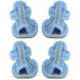 thumbnail image 1 of LOLIPPYY 4pcs Breathable Pets Dog Boots Mesh Sandals Dog Shoes Anti- Sneakers Pet Supplies ( ) - Size 3, 1 of 7