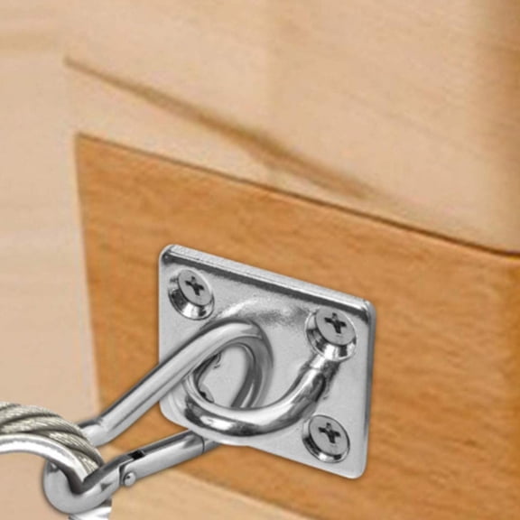 LOLIPPYY 4-Pack Ceiling Hooks Wall Mount for Balcony and Home Use, and Easy to Install