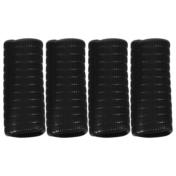 LOLIPPYY 4pcs Cello Endpin Rubber Tip Black Cello Endpin Stopper Cello Rock Stopper Slipstop Holder Endpin Rubber Tip Plug Cello End Pin Cap Protector for Cello Practice Performance