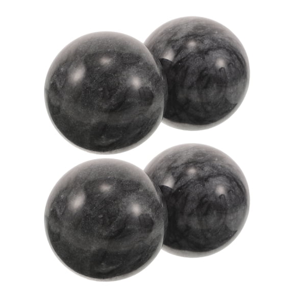 LOLIPPYY 4pcs Decorative Balls for Bowls, 2" Marble Look Orbs Spheres