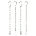 thumbnail image 1 of LOLIPPYY 4-Piece Stainless Steel Hanging Basket Chains with S Hooks for Plants, Flowerpots, Lanterns, and Decorative Ornaments, 1 of 7