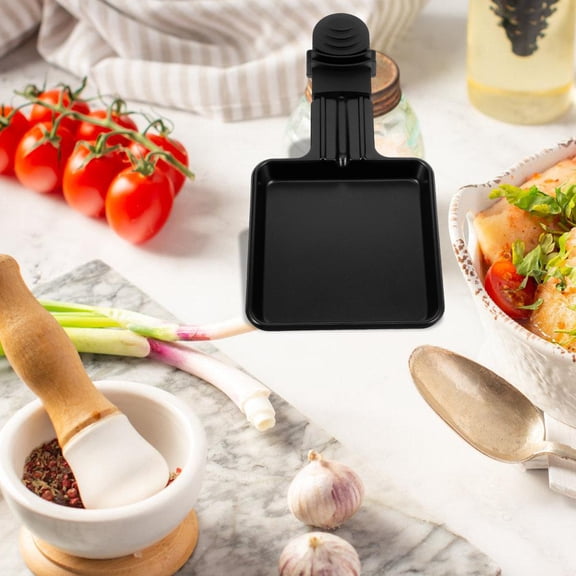 LOLIPPYY 4pcs Oven Grill Pan Square Shape Stainless Steel Oil Free Cooking Set