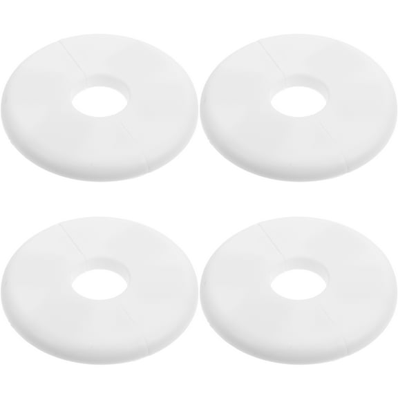 LOLIPPYY 4pcs Pool Fence Hole Covers White ABS Prevents Debris For Inground Pool Maintenance Users