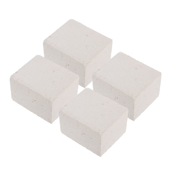 LOLIPPYY 4pcs Porcelain Firing Kiln Tools Ceramic Pillars White Stable Support for Educators