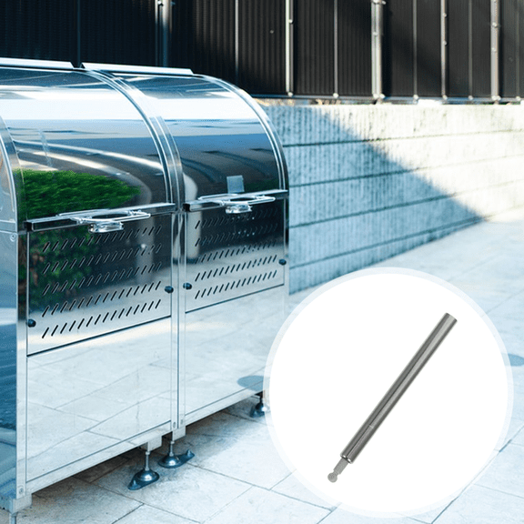 LOLIPPYY 4pcs Soft Close Cabinet Door Damper Plastic Silver with Impact Protection for Home Use