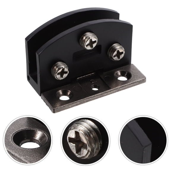 LOLIPPYY 4-Pack Stainless Steel Hinges for Glass Doors, Glass Door Hardware for Installation