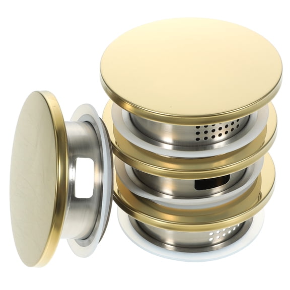 LOLIPPYY 4pcs Stainless Steel Pitcher Cover Wear-resistant Jug Lid Water Pitcher Accessory