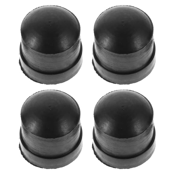 LOLIPPYY 4pcs Trombone Slide Rubber Protectors for Stability Enhancement in Musical Instrument Parts