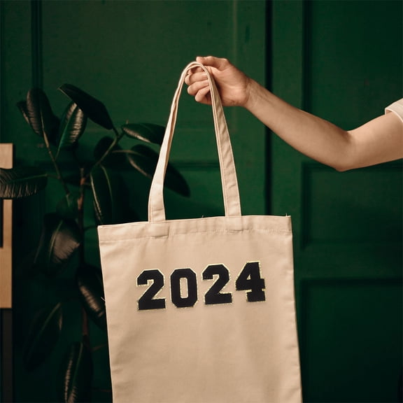 LOLIPPYY 4pcs small embroidered patches for hats black repairing holes for fashion lovers