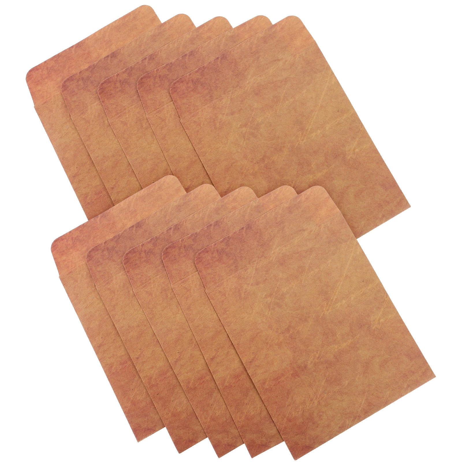 LOLIPPYY 50 Pcs Reusable Envelopes Light Brown Small Envelopes for ...