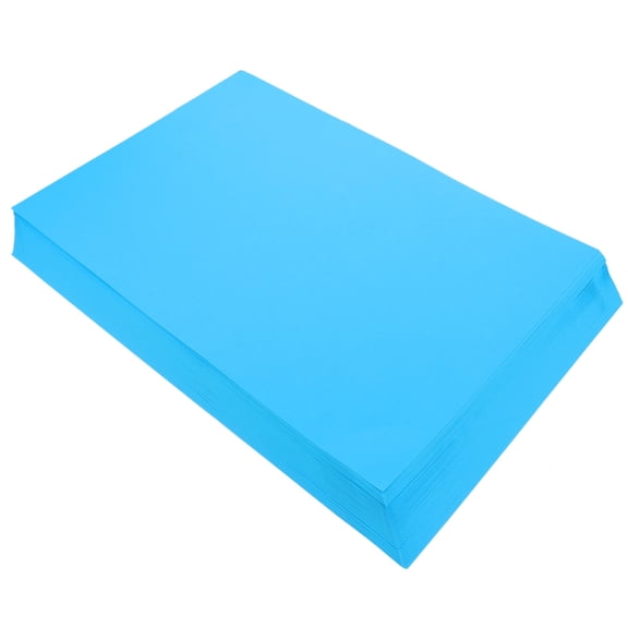 LOLIPPYY 50 Sheets Card Stock For Printer Blue Paperboard For Educational Use