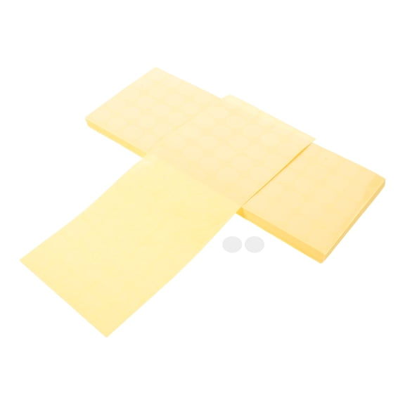 LOLIPPYY 5000Pcs Transparent Round Packaging Stickers Clear Adhesive Labels for Tamper Proof and Sealing