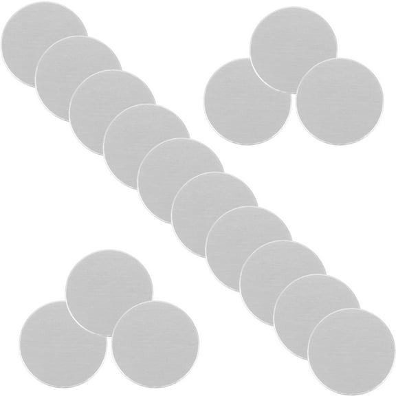 LOLIPPYY 500Pcs Aluminum Foil Seal Stickers for Cosmetic Bottle Lid Liners Strong and Secure