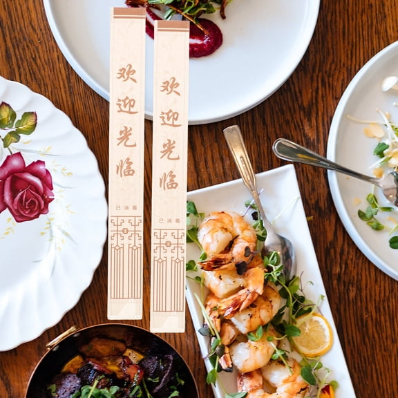 LOLIPPYY 500Pcs Disposable Paper Cutlery Sleeves Assorted Colors for Forks Spoons and Chopsticks