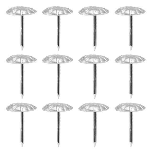 LOLIPPYY 500Pcs Antique Style Round Iron Sofa Nails for Furniture Decoration and Improved Stability