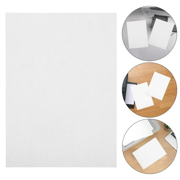 LOLIPPYY 500Pcs Multi Purpose White Printing Paper for Inkjet Printer Double Sided Sheets