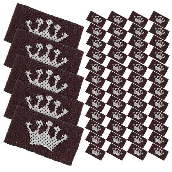 LOLIPPYY 500Pcs Multi Use Sew in Fabric Clothing Labels Custom Tags for Handmade Apparel and Accessories