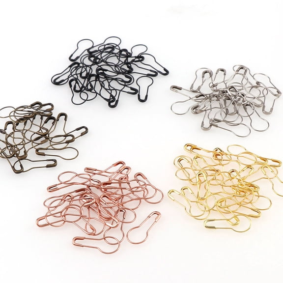 LOLIPPYY 500Pcs Safe Pin for Clothes Assorted Color Wear Resistant and Easy to Open