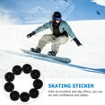 thumbnail image 1 of LOLIPPYY 50 Pieces Black Snowboard Grip Pad Stickers with Self-Adhesive Backing for Enhanced Board Control, 1 of 8
