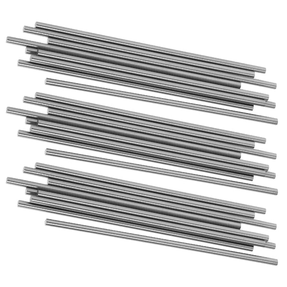 LOLIPPYY 50Pcs Blocking Pins Steel Rods for Crochet Boards Durable Metal Pins for Knitting Projects