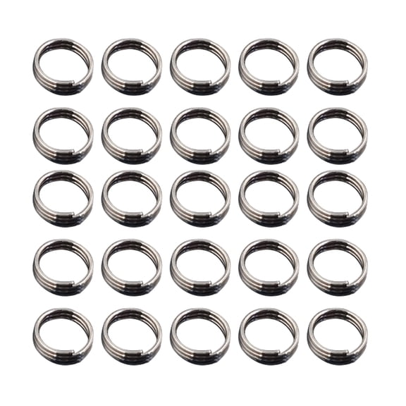 LOLIPPYY 50-Pack Zinc Alloy Metal Shaft Protectors for Tail Wing Stabilizer and Shaft Support Bulk Set