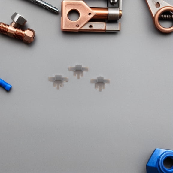 LOLIPPYY 50Pcs Cabinet Door Hinge Stop Plastic Clips for Soft Close Angle Limiter in Grey