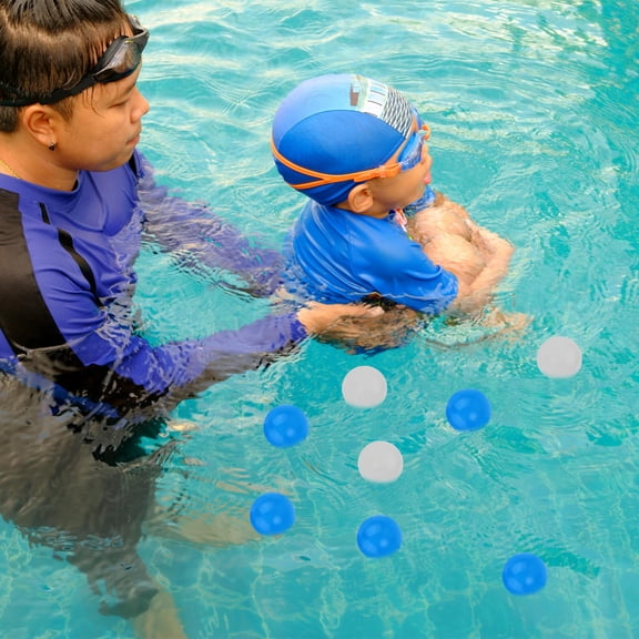 LOLIPPYY 50Pcs Crush Proof Plastic Macaron Ocean Balls for Ball Pit Pool Playhouse Assorted Colors