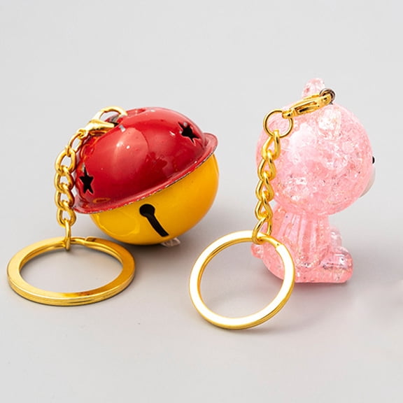 LOLIPPYY 50Pcs Metal Keychain Ring Parts in Golden for Key Holder suitable for Home Use and Lanyards for Adults