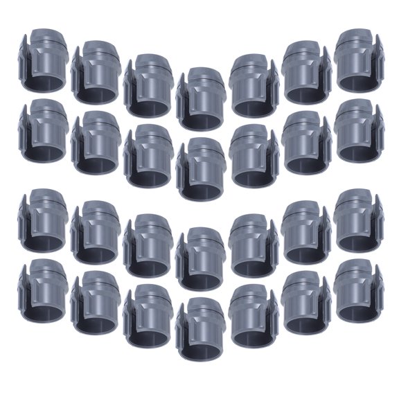 LOLIPPYY 50Pcs Non Metallic Cable Connectors Snap in Wire Retainer Clips for Electrical Box Wiring Projects