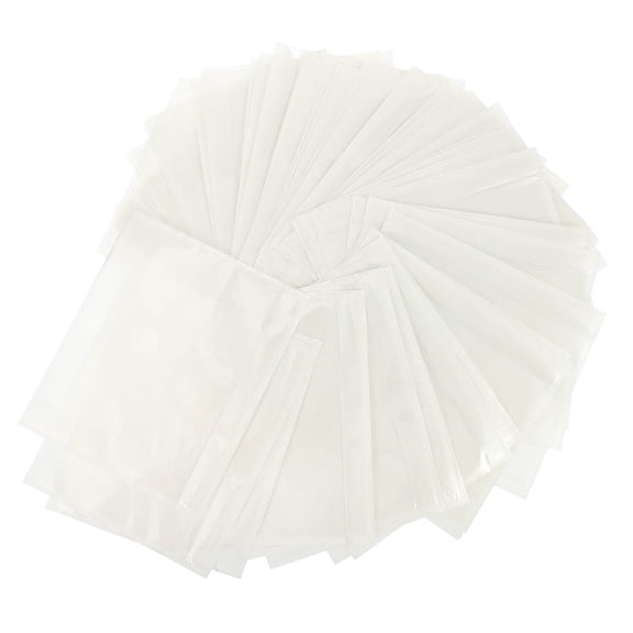 LOLIPPYY 50Pcs Plastic Receipt Invoice Holder Bag with Waterproof Pe Material for Courier and Parcel Use