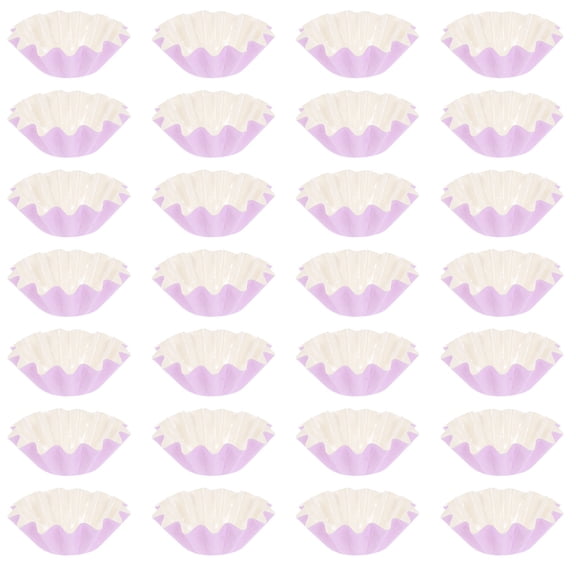 LOLIPPYY 50Pcs Purple Wax Liner Tray for Candle Warmers Leakproof Wax Melt Liner for Home Use
