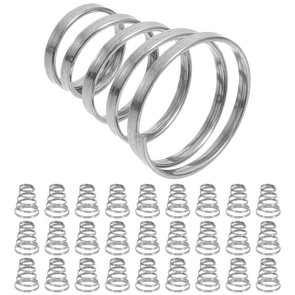 LOLIPPYY 50Pcs Rust Resistant Stainless Steel Bike Quick Release Skewer Springs for Cycling Wheel Hubs